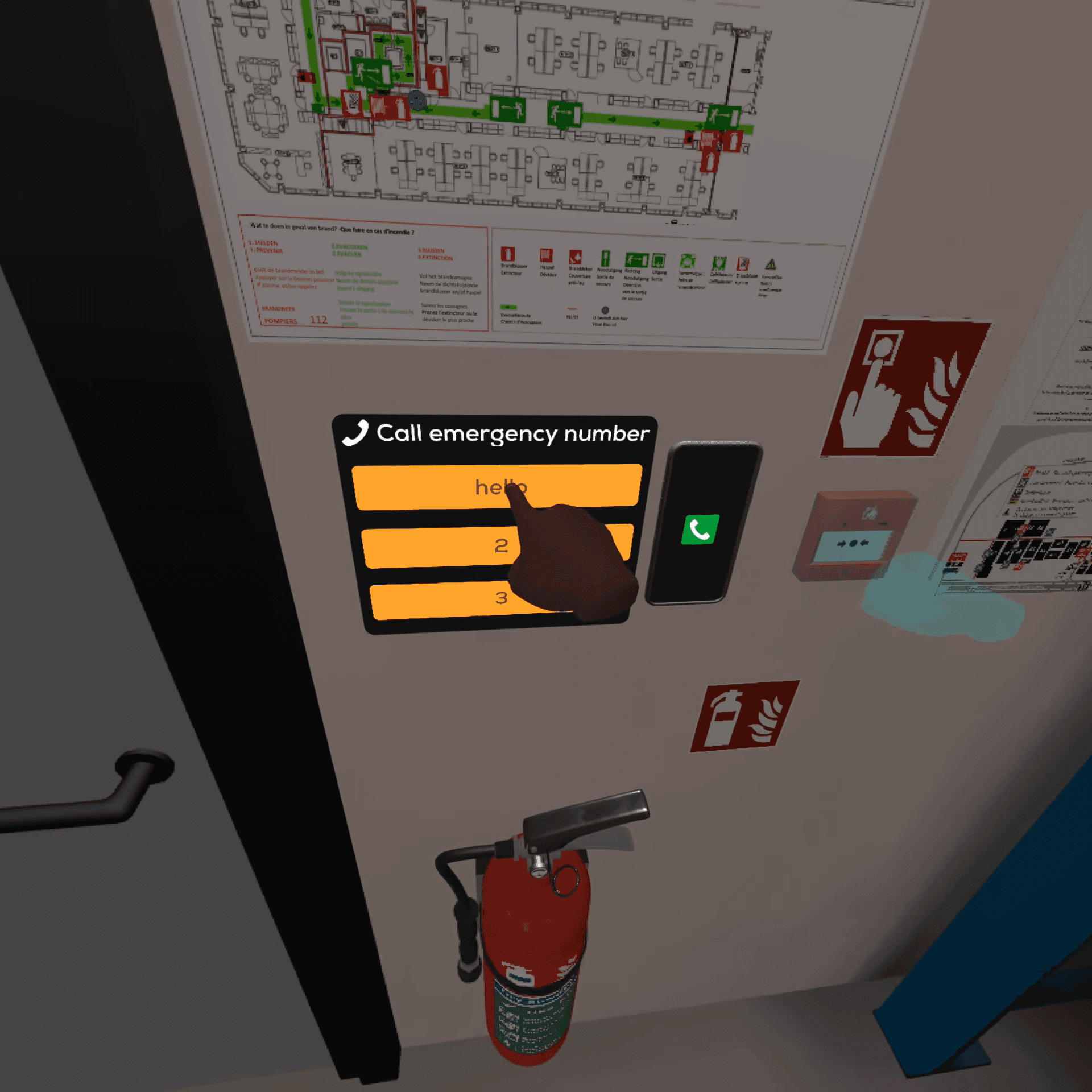 NMBS - VR Fire Training