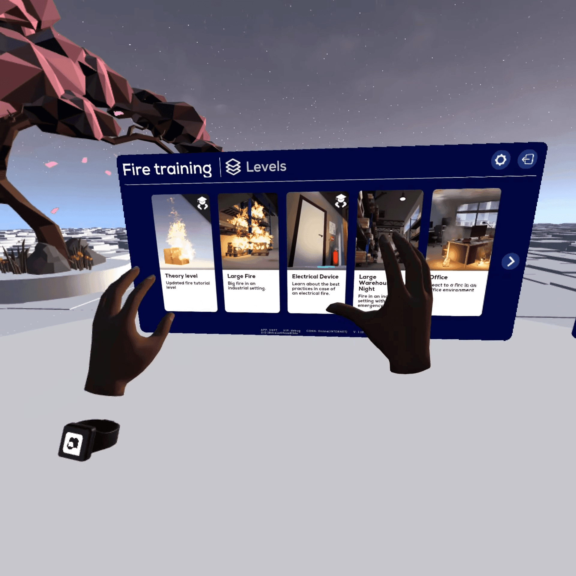 NMBS - VR Fire Training