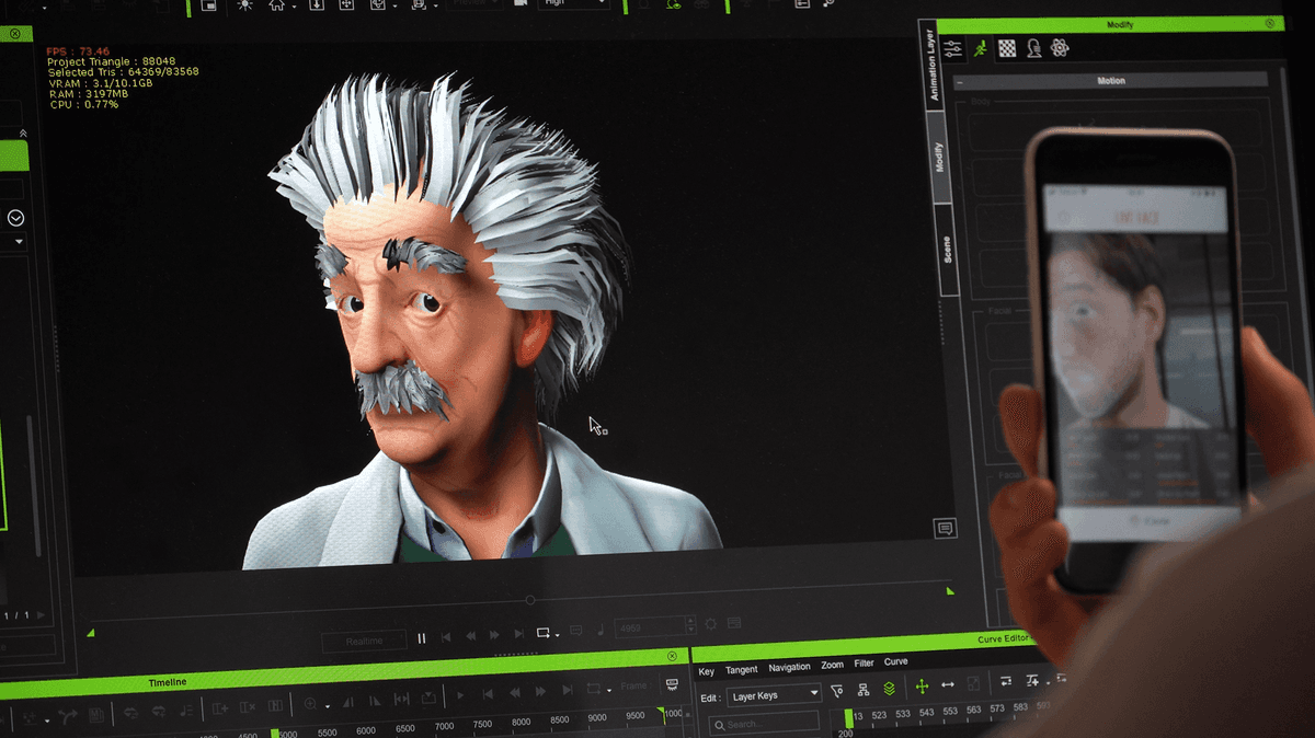 AI-Powered Avatars interface demonstration