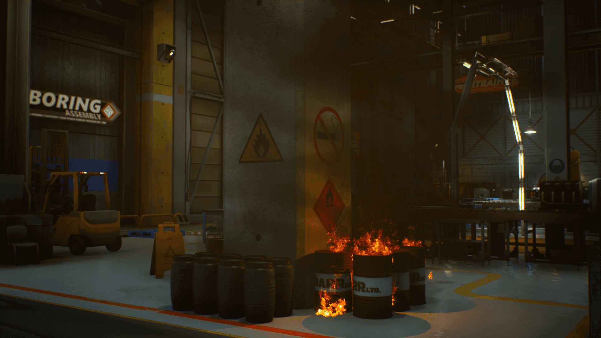 VR Fire Environment