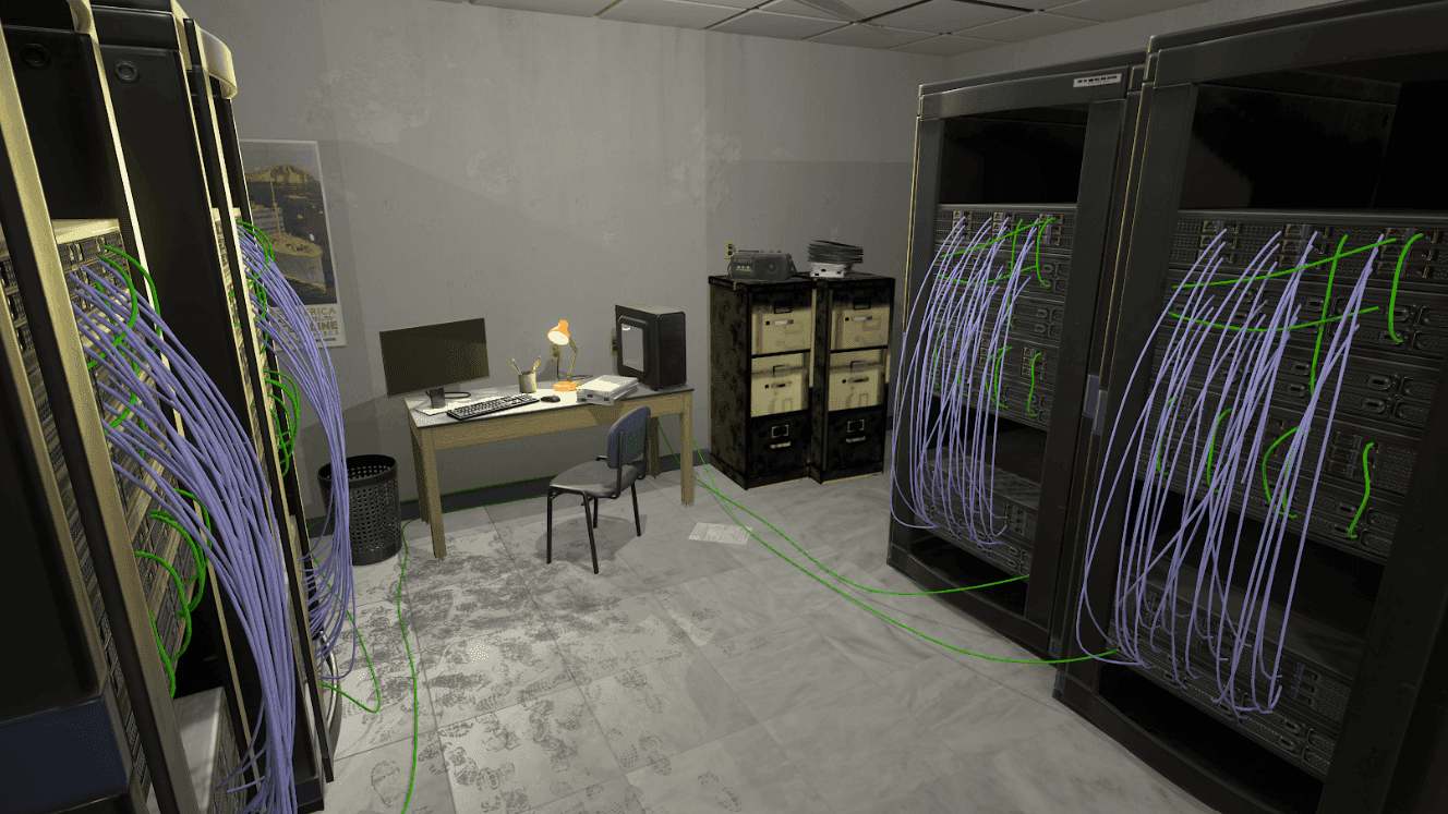 VR CyberSecurity Environment - Servers