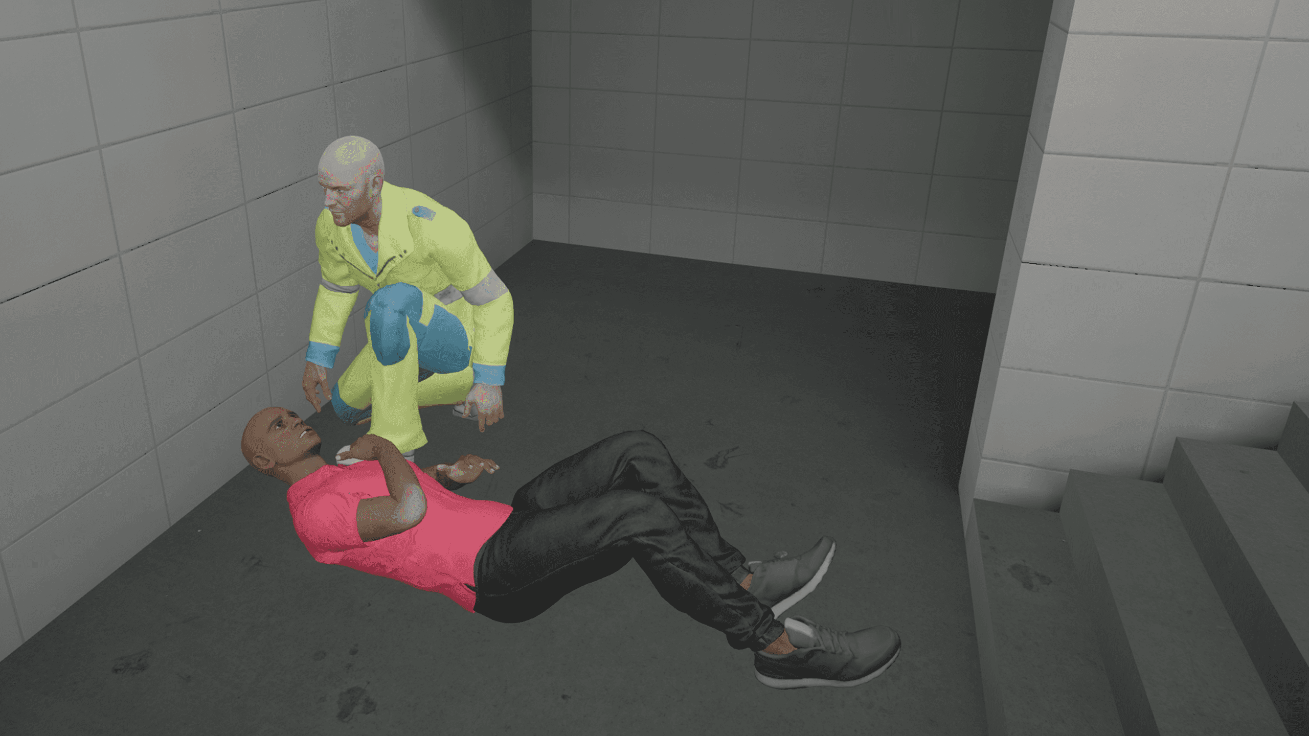 VR First Aid Environment - Trainer 