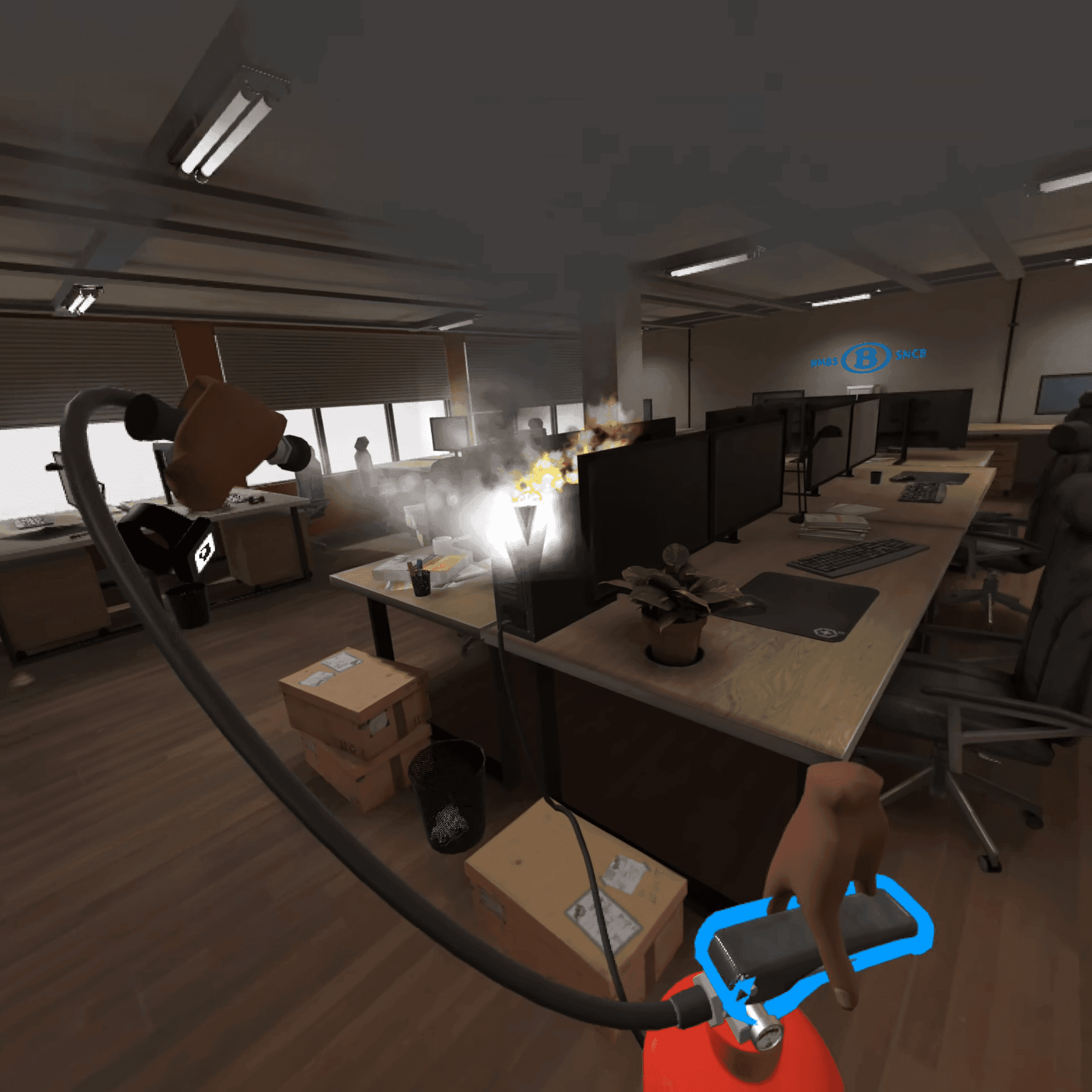 NMBS - VR Fire Training
