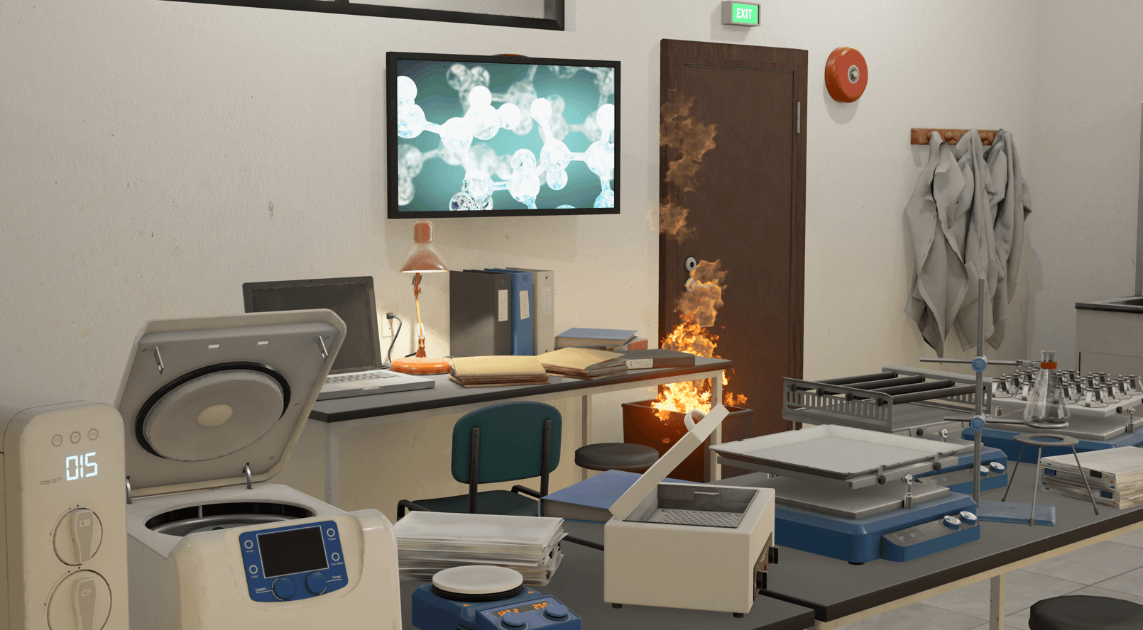 VR Fire Environment