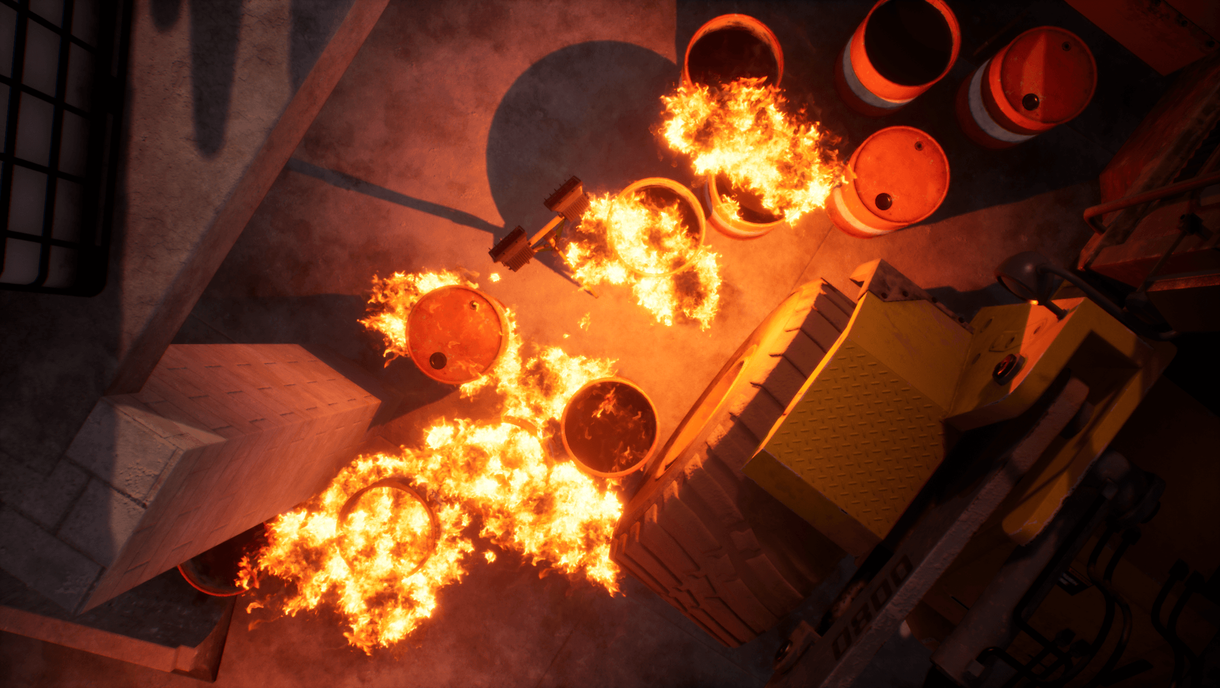 VR Fire Environment