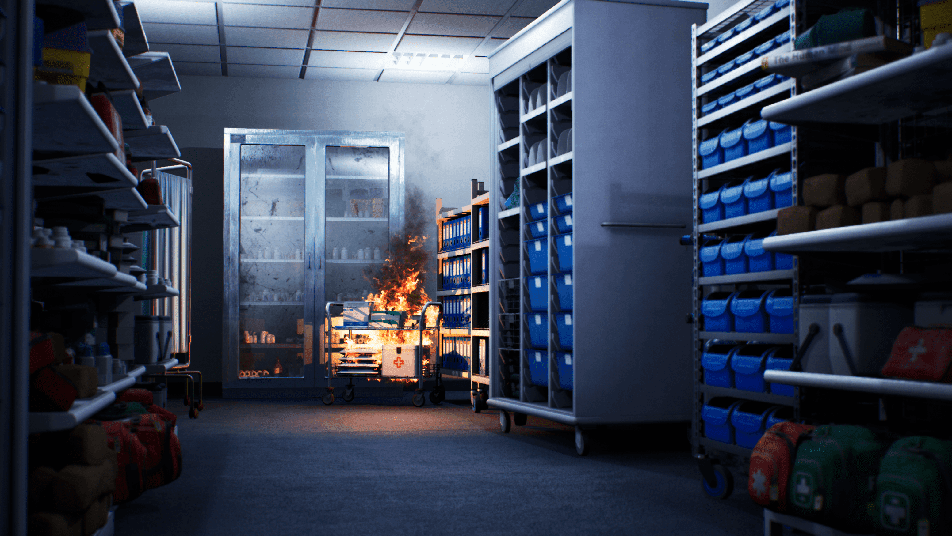 VR Fire Environment