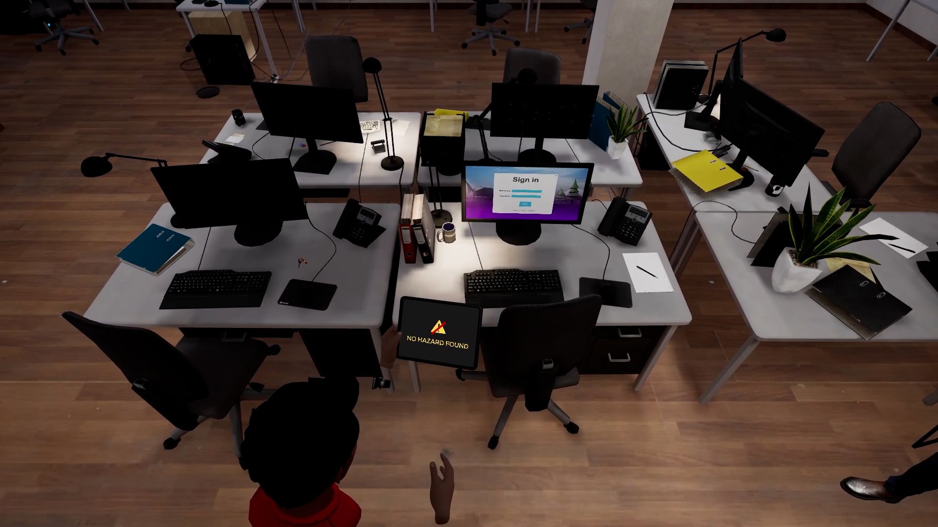 VR CyberSecurity Environment - Office