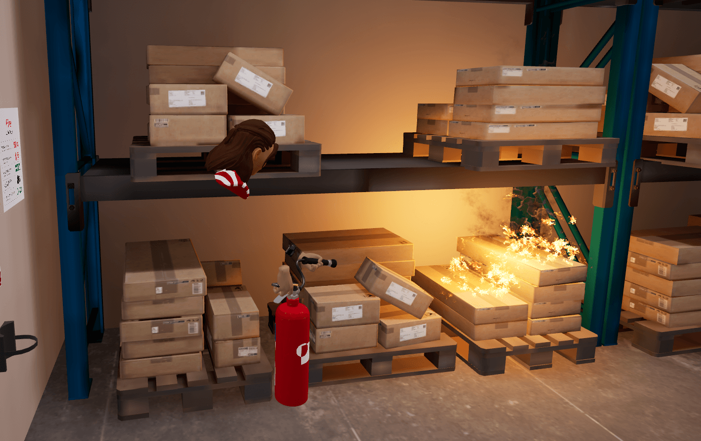 VR Fire Environment